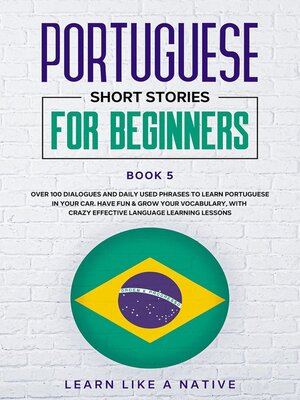 cover image of Portuguese Short Stories for Beginners Book 5
